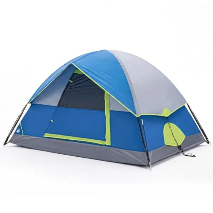 Camping Tent – Waterproof & Windproof Dome Tent with Rainfly and Ventilation for Family Outdoor Camping